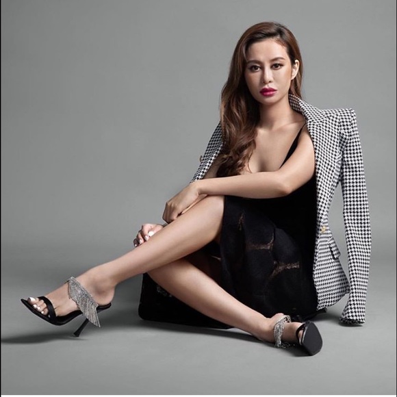 giuseppe zanotti NIB Swarovski crystal fringe heel - Picture 15 of 16